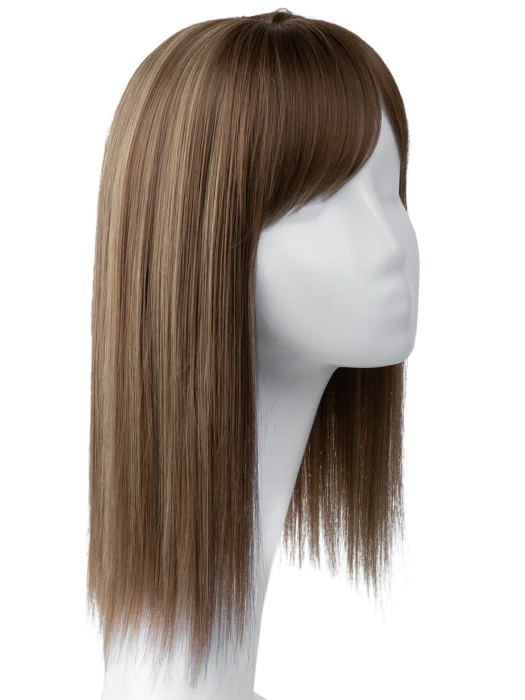 Fashion Long Straight Synthetic Hair Toppers With Bangs By imwigs