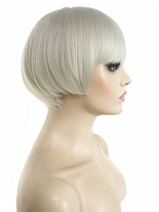 Very Short Bob Paltinum Synthetic Wigs By imwigs®