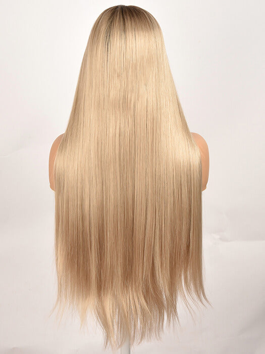 Sleek Long Straight Lace Front Synthetic Wigs By imwigs®