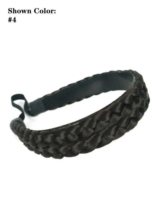 Women's Synthetic Elastic Headbands braid Braided Style Hairpin Hairband