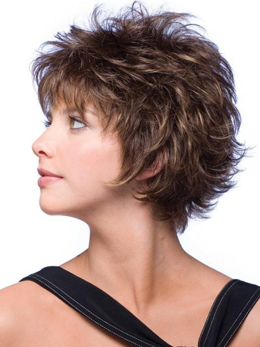 Natural Hair Pixie Cut Short Layered Synthetic Wigs By imwigs®