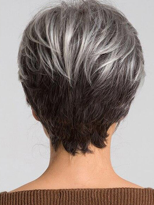 Short spiky 2024 human hair wigs