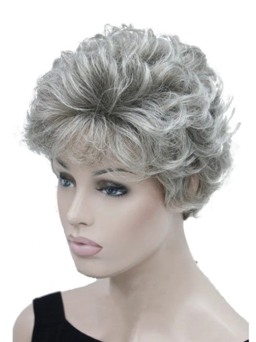 Fluffy Naturally Curly Short Synthetic Wig By imwigs®