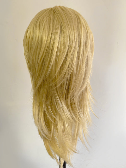 Sexy mittellange gerade geschichtete Perücken Blonde synthetische Perücken von imwigs® 