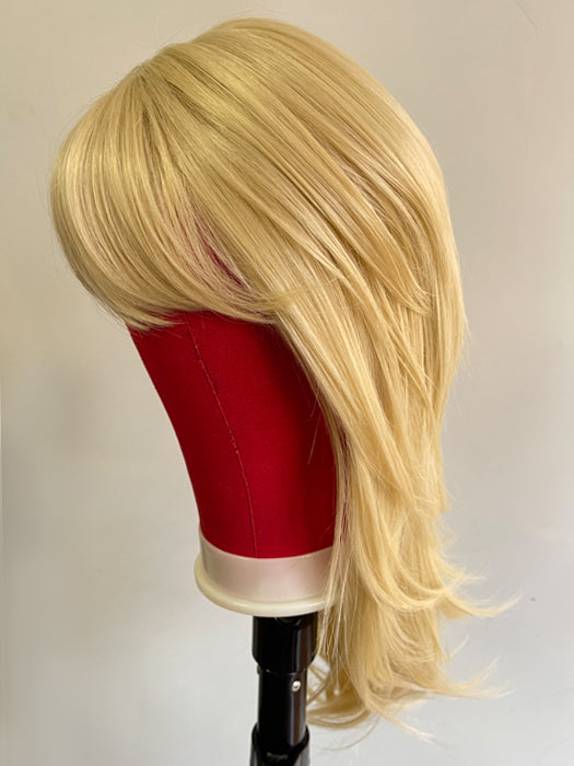 Sexy mittellange gerade geschichtete Perücken Blonde synthetische Perücken von imwigs® 