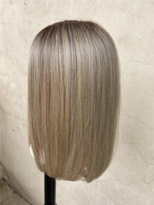 Silky Smooth 14 Inch Straight Rooted Synthetic Toppers By imwigs®