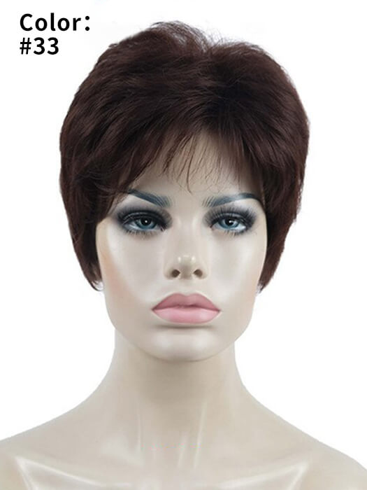 Synthetic short hair on sale wigs