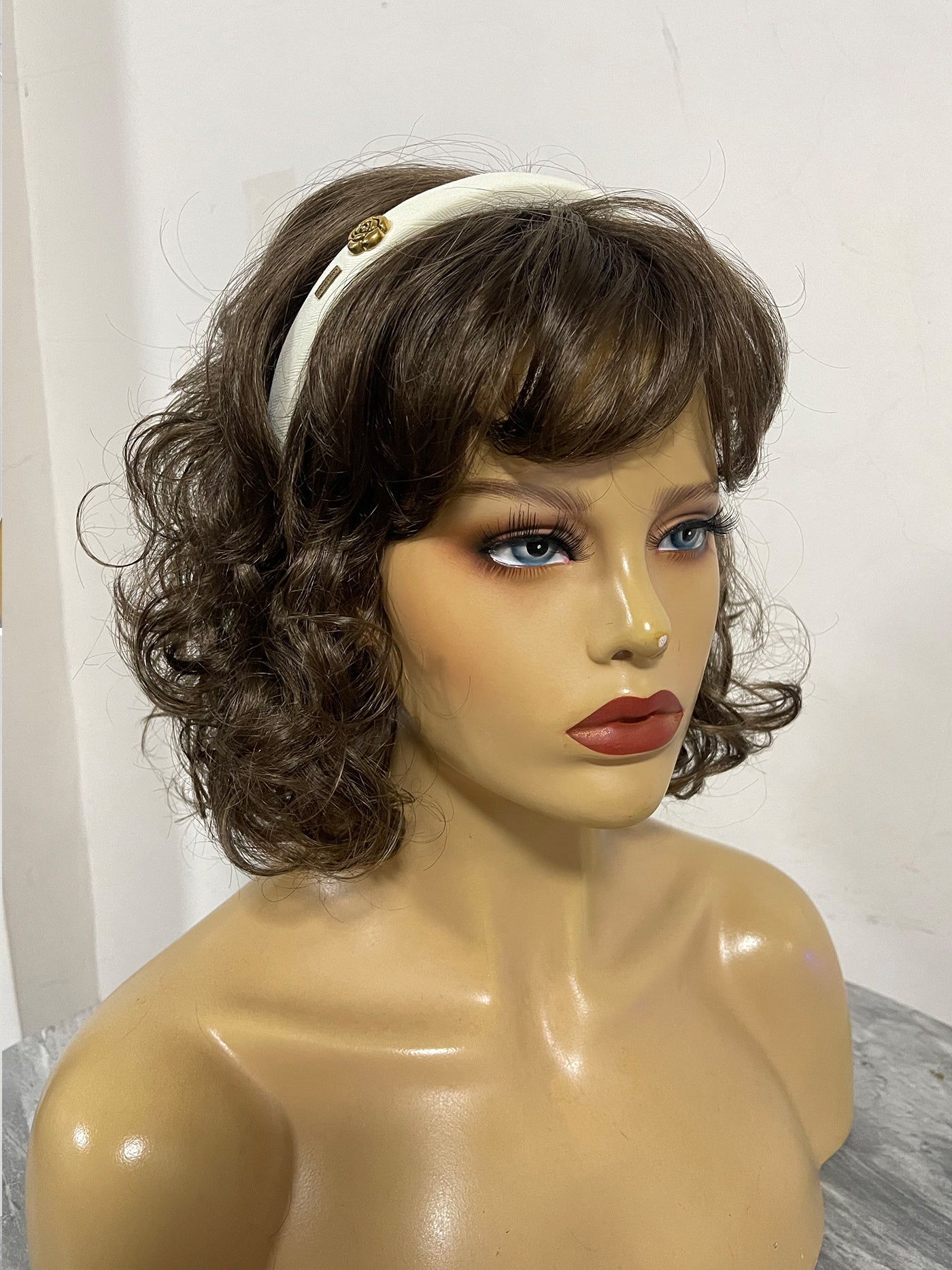 Olivia Bob Style Culry Wigs Synthetic Wigs By imwigs®