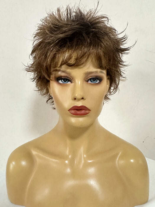 Short Spiky Cut Layered Synthetic Wigs By imwigs