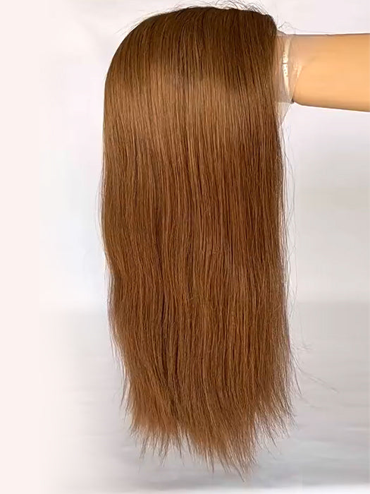 Trendy Long Layered Straight 100% Remy Human Hair Wigs((Hand-Tied) By imwigs®