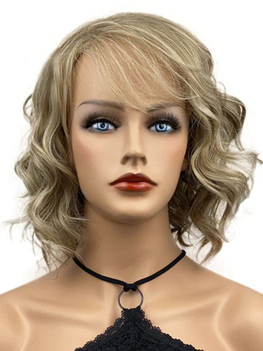 Short wavy deals blonde wig